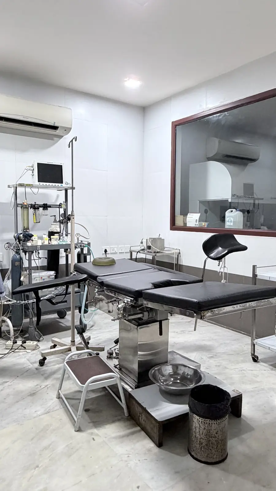 Operation theatre at Sehgal IVF Centre, Delhi