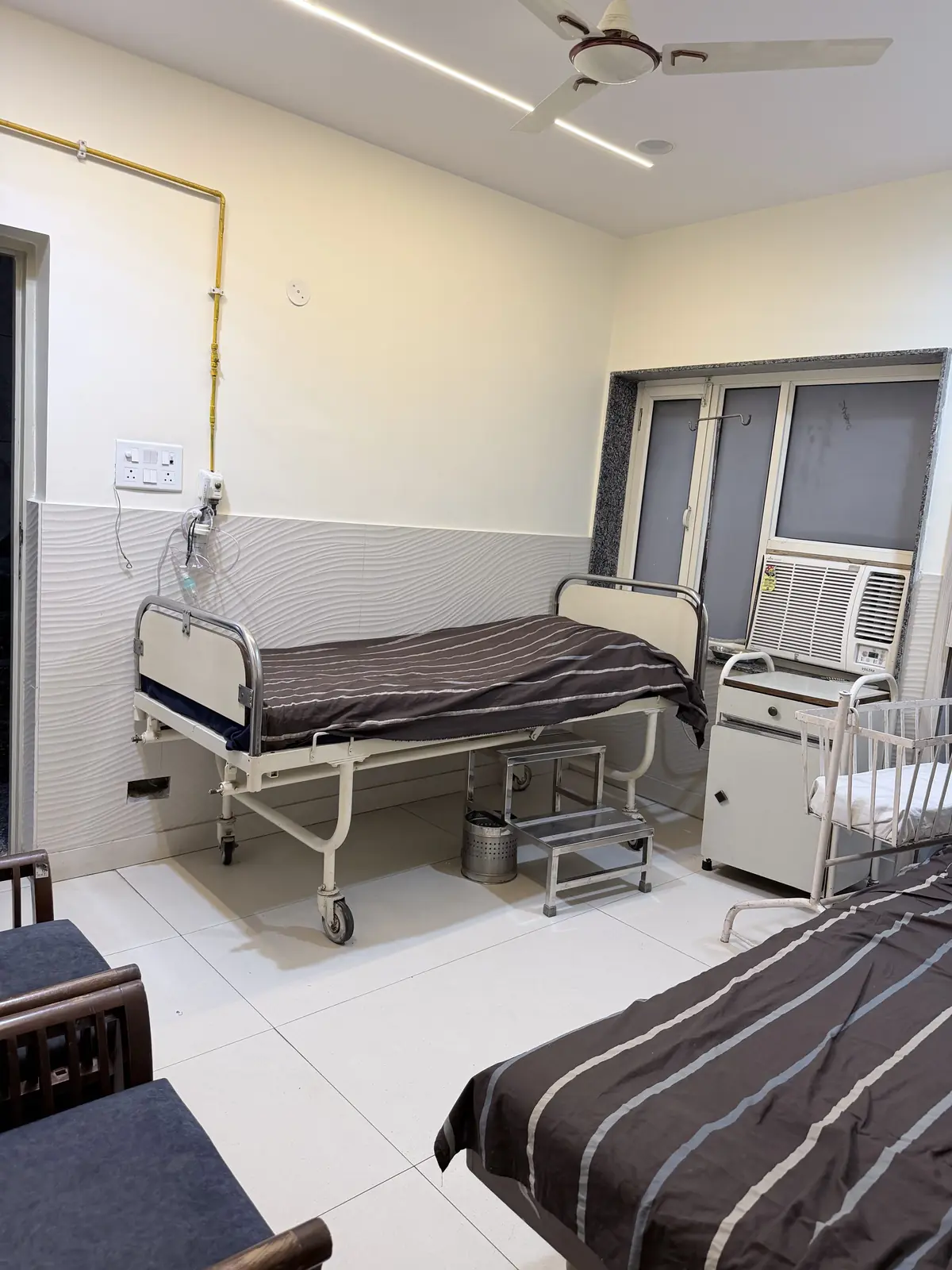 Private patient room at Sehgal IVF Centre
